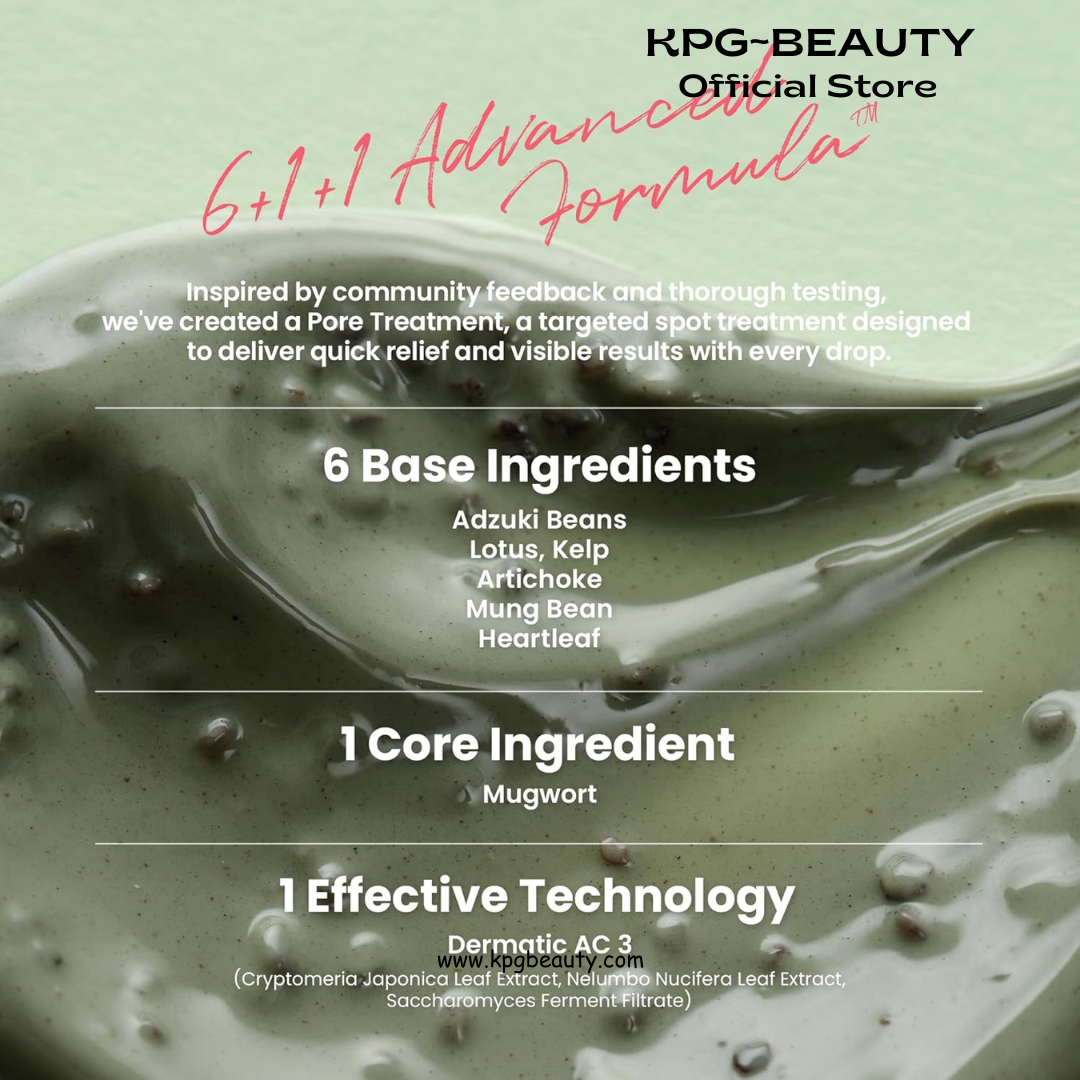 AXIS-Y Mugwort Pore Clarifying Wash Off Pack - Face Exfoliator Targets Clogged Pores, Whitehead & Blackhead Remover - Vegan Korean Skin Care Glass Skin Clay Mask (3.38 fl. oz.) AXIS-Y