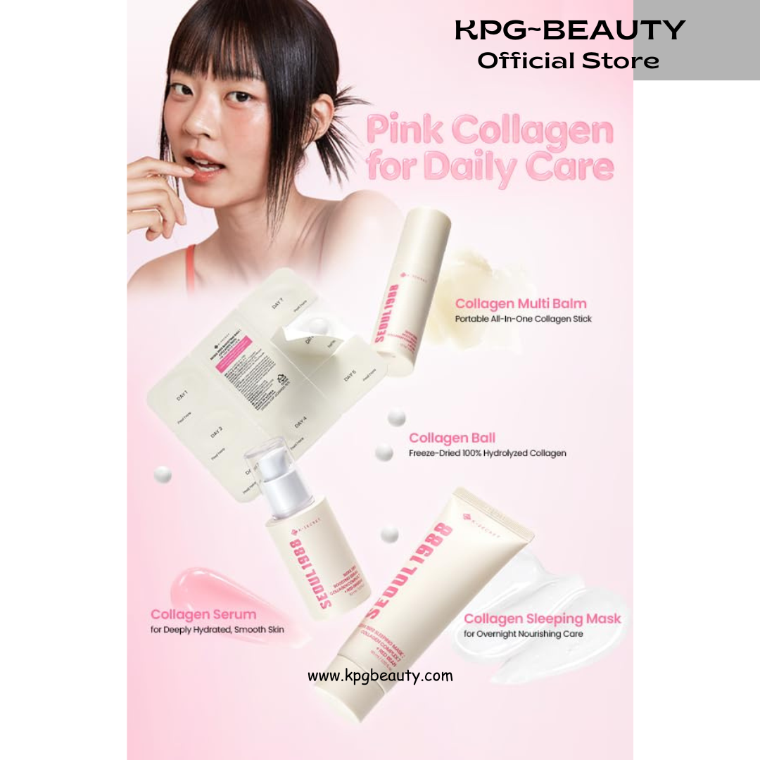 K-SECRET SEOUL 1988 Collagen Multi Balm – Formulated with 7-Type Collagen Complex and Plum | Multi-Area Balm Stick for Hydrated & Radiant Skin | Korean Skincare, 10.7g KSecret