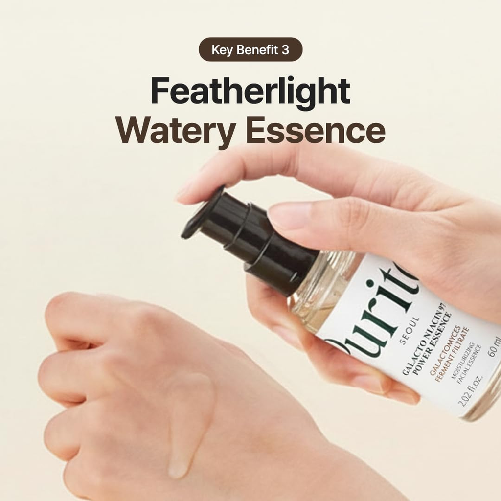PURITO Galacto Niacin 97 Power Essence 2 fl.oz /92% galactomyces/fermented/Treatment essence/pore control Purito Seoul