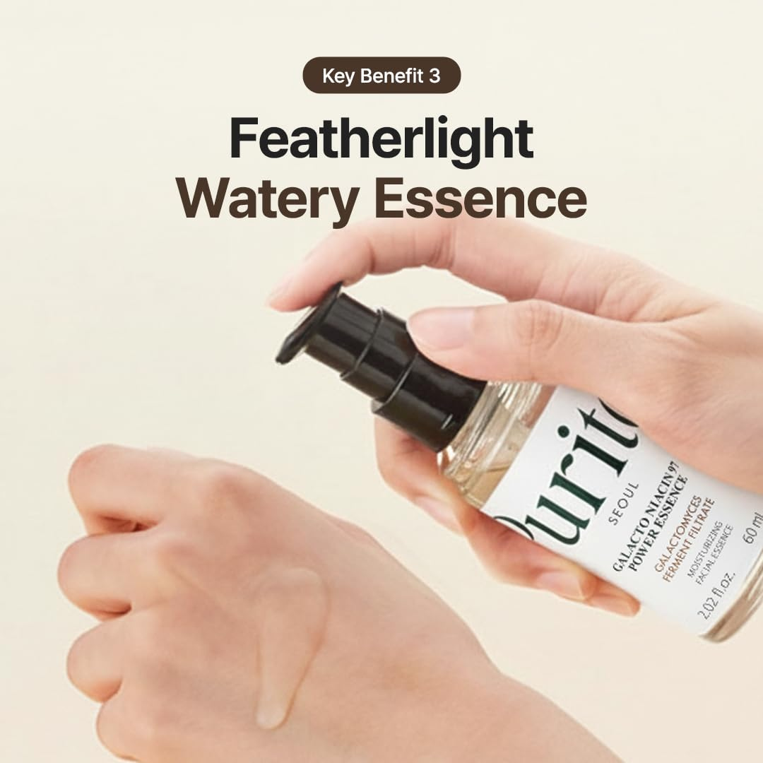 PURITO Galacto Niacin 97 Power Essence 2 fl.oz /92% galactomyces/fermented/Treatment essence/pore control Purito Seoul