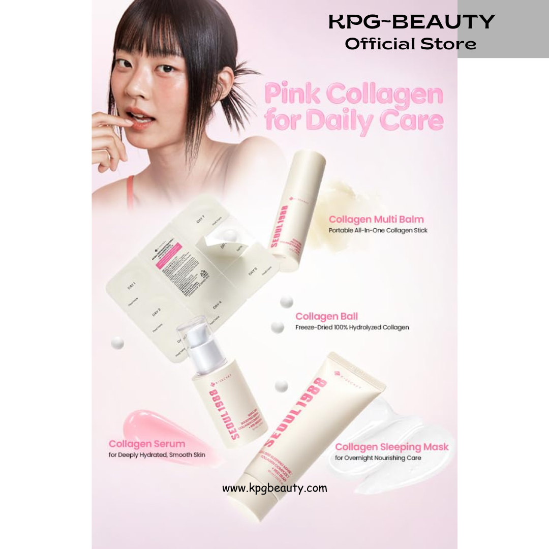 K-SECRET SEOUL 1988 Collagen Sleeping Mask – Overnight Nourishing Care with 7-Type Collagen Complex | Lightweight Facial Night Cream for Glass Skin | Korean Skincare, 60ml KSecret
