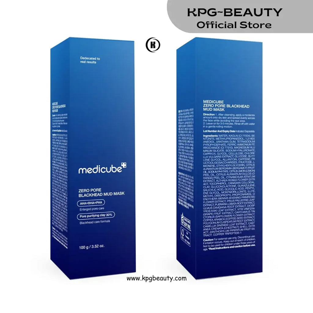 Medicube Zero Pore Blackhead Mud Mask – Pore Tightening & Skin Cooling Clay Mask | K-Beauty Nepal.