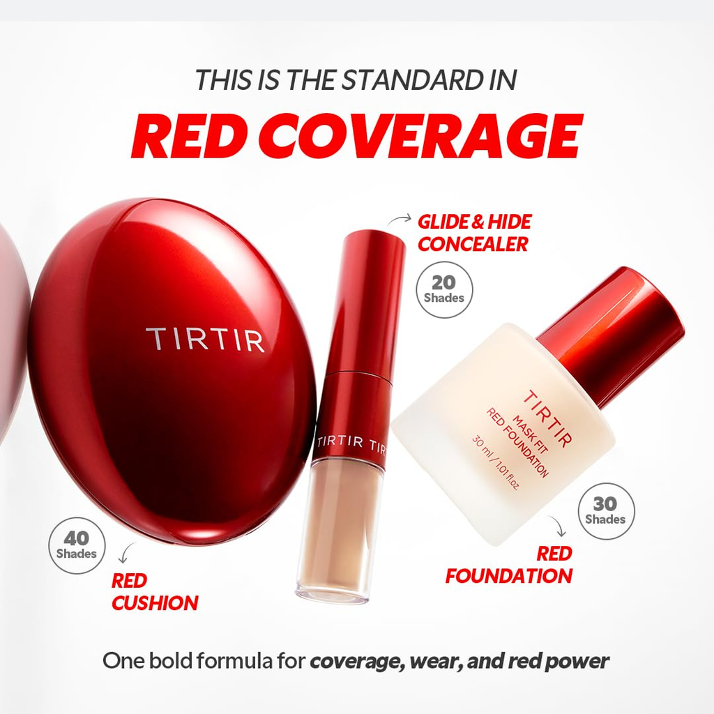 TIRTIR Mask Fit Red Foundation #23N Sand 30ml KPG BEAUTY TIRTIR