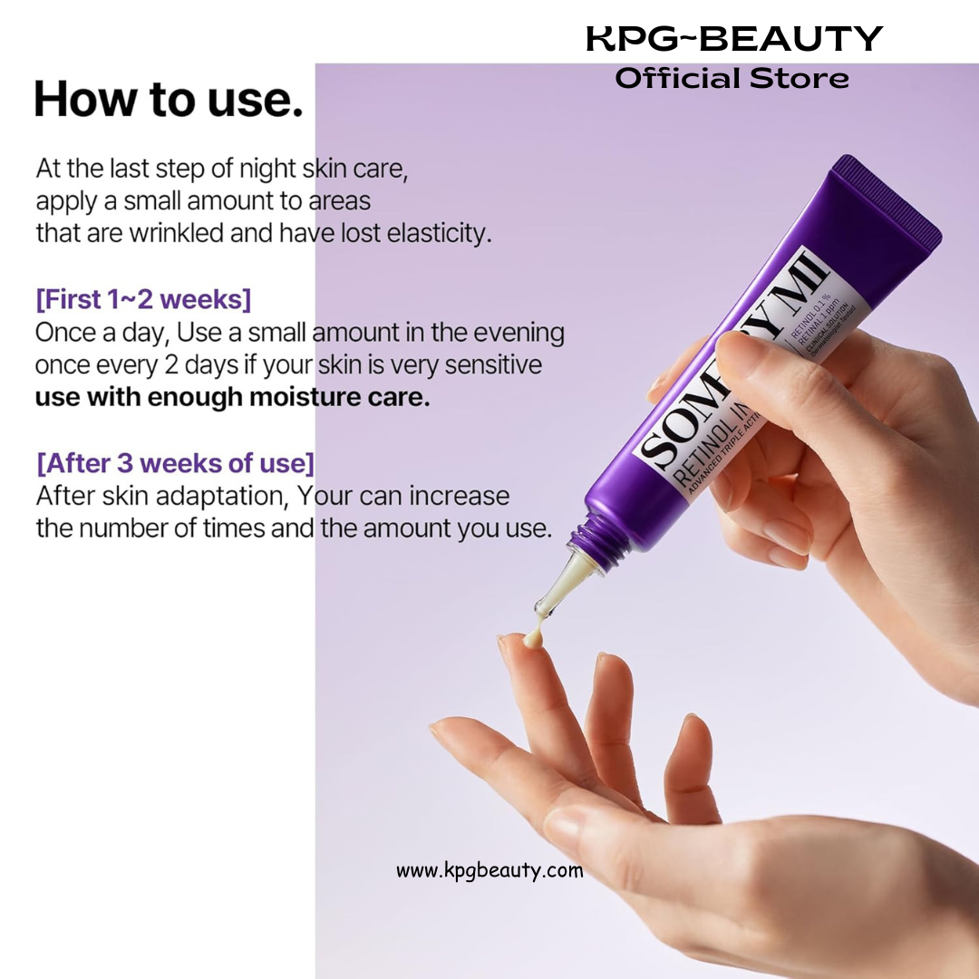 SOME BY MI Retinol Intense Advanced Triple Action Eye Cream – 1.01Oz, 30ml – Korean Retinol Under Eye Cream Anti Aging for Fine Lines – Brightens Dark Circles & Smooths Skin Texture – Korean Skin Care Some By MI