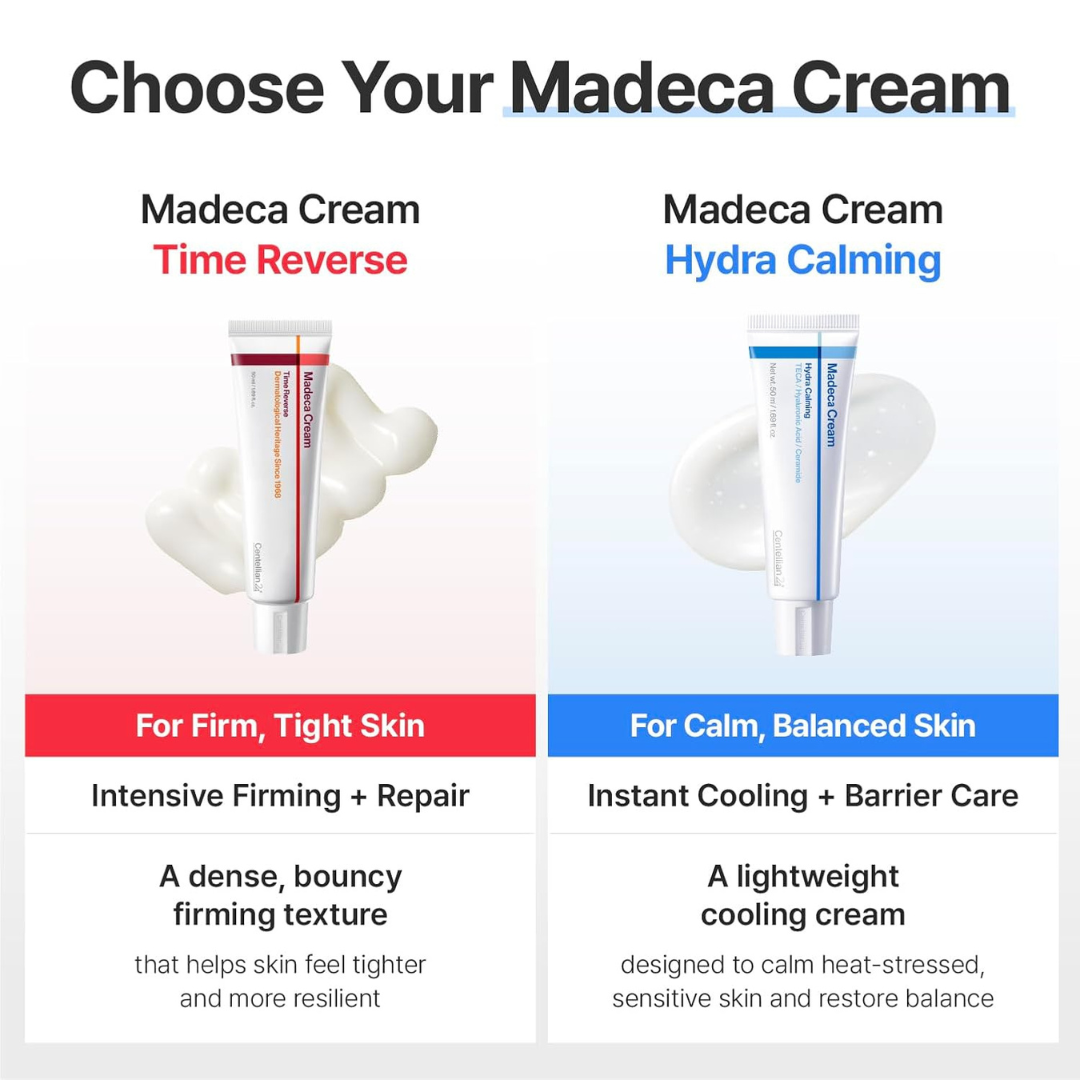 CENTELLIAN 24 Madeca Cream Hydra Calming 50ml – Cooling Hydrating Face Moisturizer with Hydra TECA, Soothing Liposomes, Barrier Repair, Oil Control & Sensitive Acne Prone Skin Care CENTELLIAN 24
