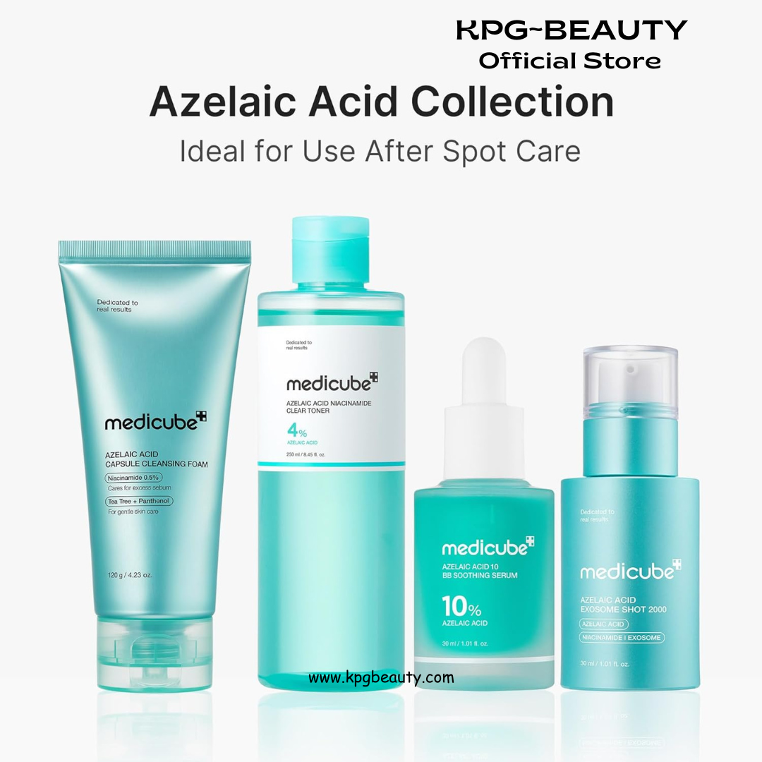 medicube Facial Cleanser Azelaic Acid Capsule Foam Cleanser | Soothing Daily Cleansing Foam For Troubled Skin & Excess Sebum Control | Uneven Skin with Niacinamide, Glycerin | Korean Skincare, 4.23 oz Medicube