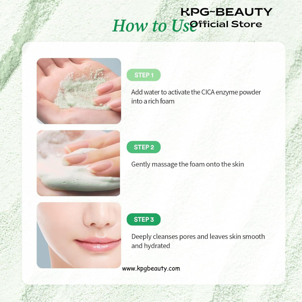 TOCOBO Korean Skincare CICA Calming Powder Wash 50g Tocobo