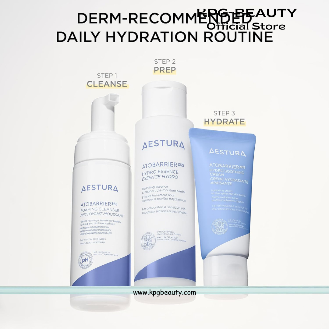 AESTURA ATOBARRIER365 Hydro Soothing Gel Cream Moisturizer with Ceramides for Moisture Barrier Repair | Lightweight Hydration, Instant Cooling, Suitable for Sensitive Skin, 60ML AESTURA