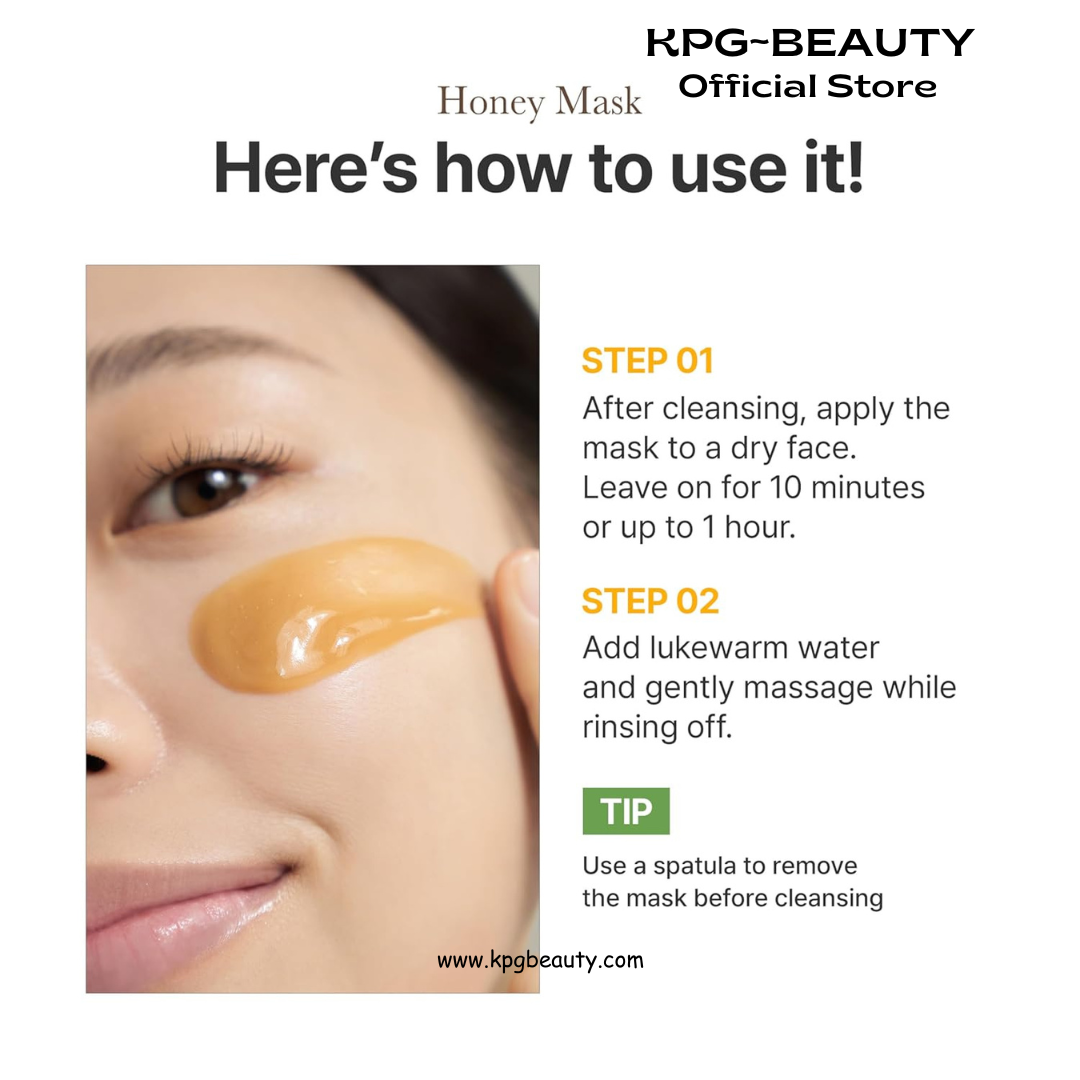 I'm from Honey Mask, Deep Nourishing Wash-Off Mask with Natural Honey, Glass & Dewy Glow, Long-Lasting Hydration, Korean Skin Care 70ml IAM FROM