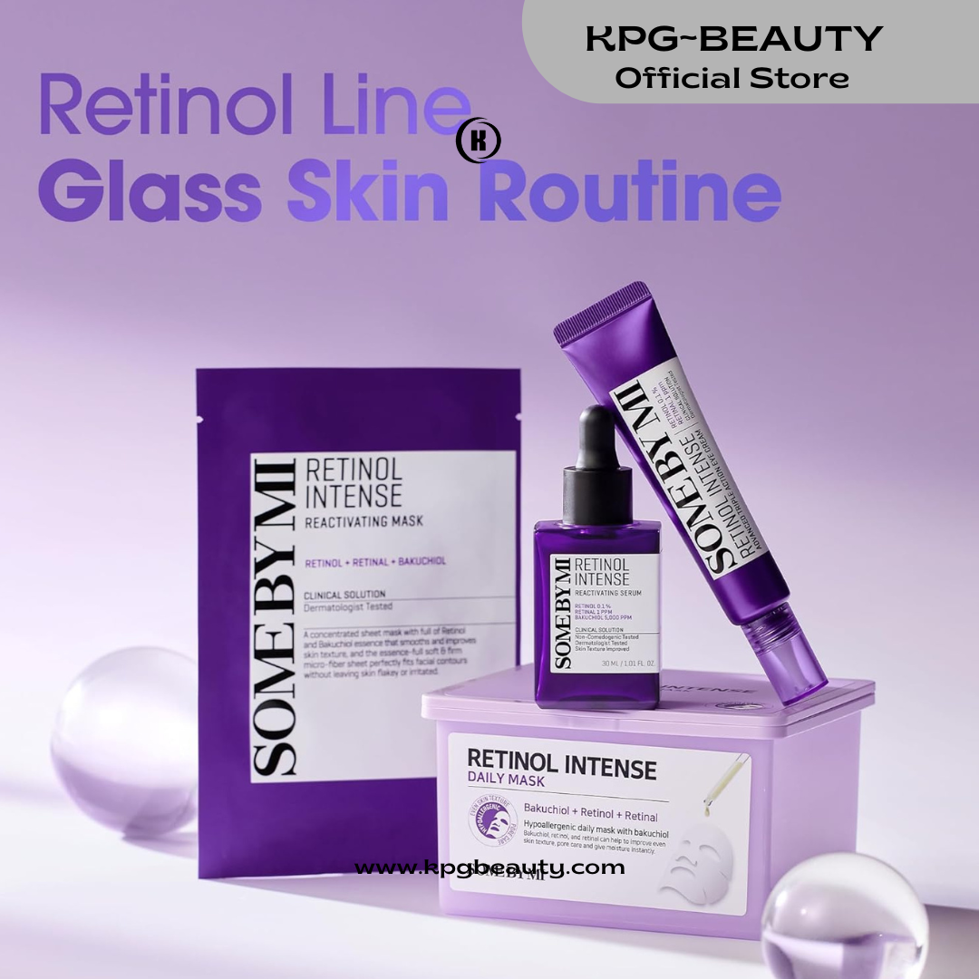 SOME BY MI Retinol Intense Reactivating Serum – 1.01oz, 30ml – Korean Bakuchiol Retinol Serum for Face Firming – Improves Signs of Aging, Minimizes Pore Size & Refines Skin Texture – Korean Skin Care