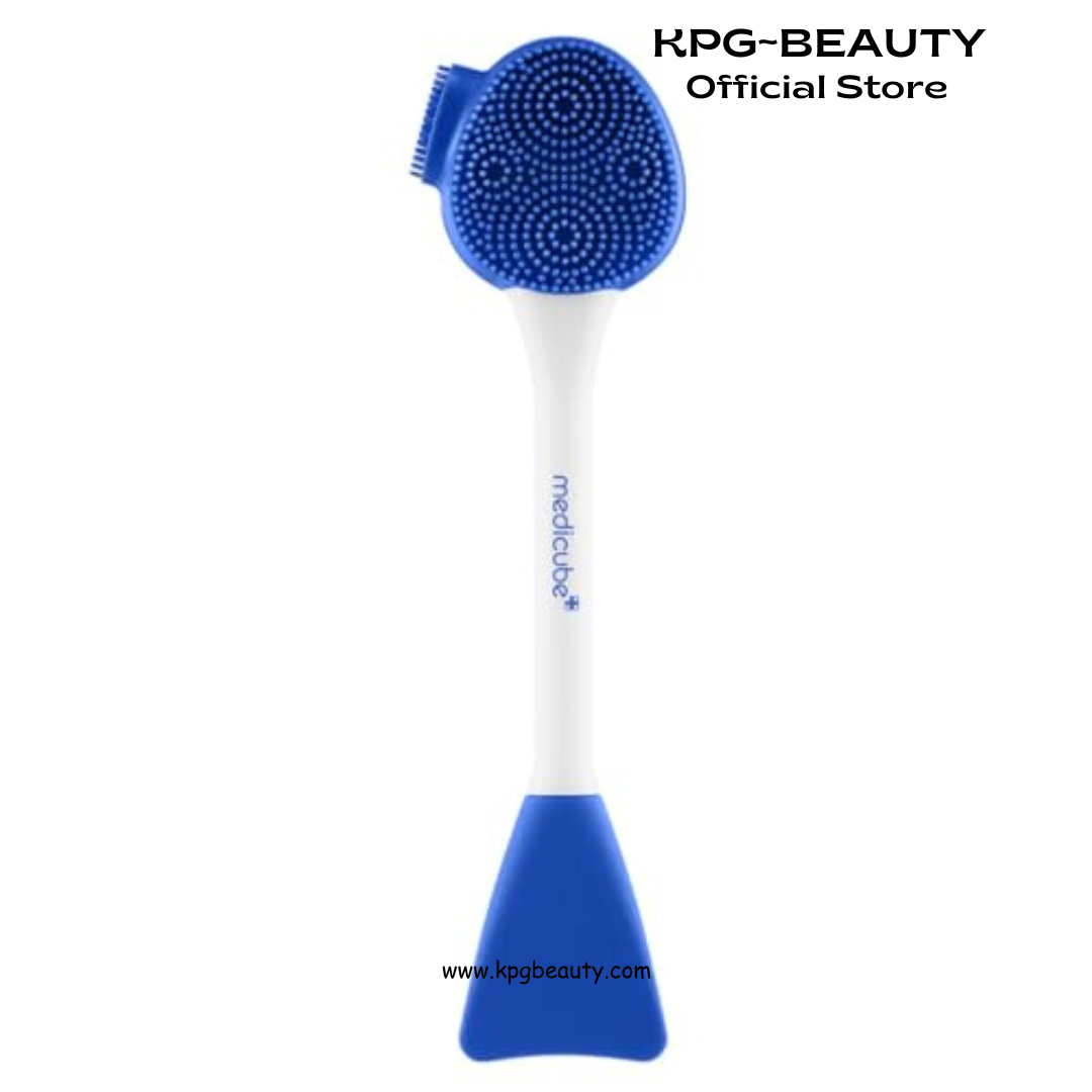 medicube PDRN Deep Cleanse Duo: Pink Glutathione Capsule Foam Cleanser and Multi Pore Brush | Pore Care, Gentle Exfoliation & Deep Cleansing Routine | Korean Skincare Set Medicube