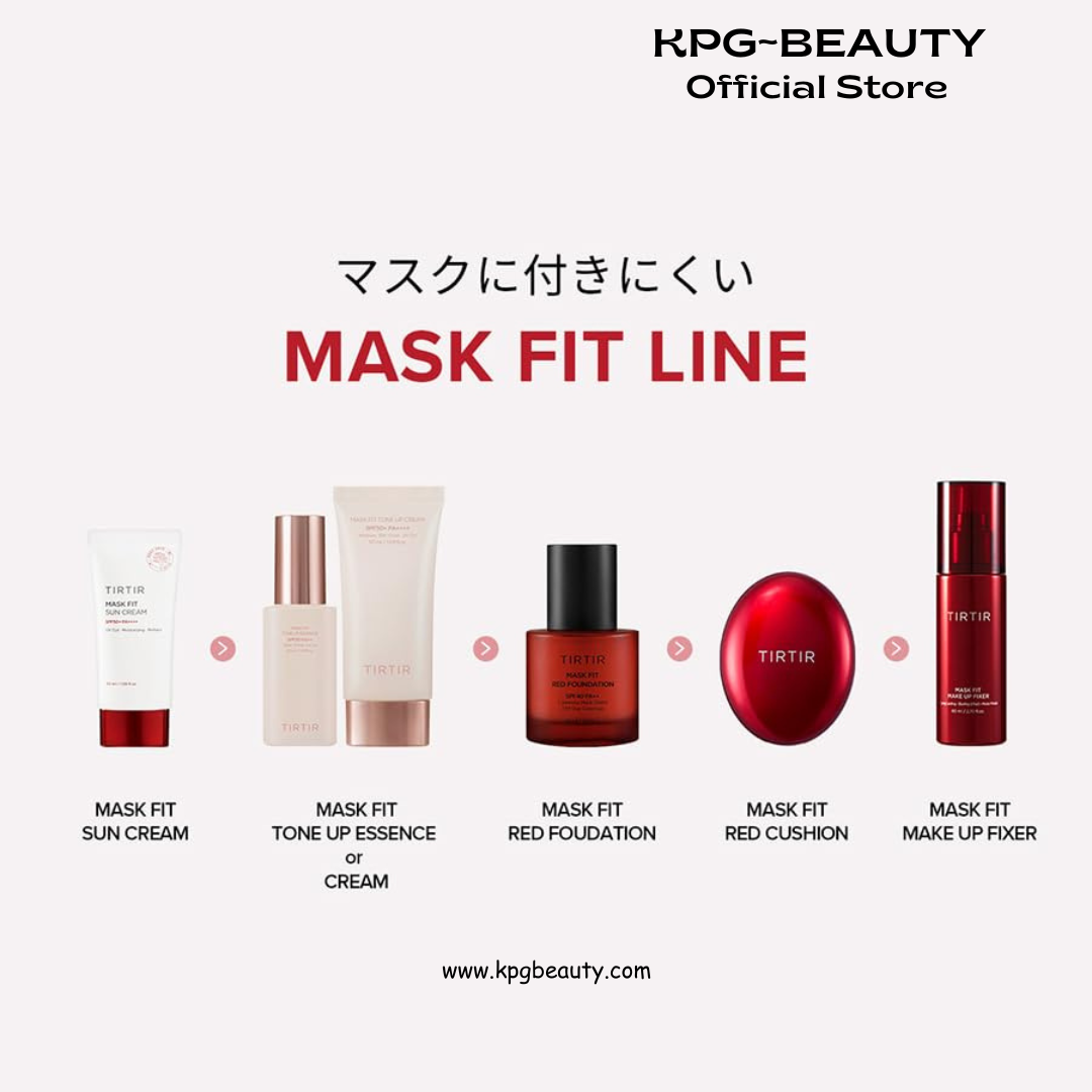 TIRTIR Mask Fit Make-up Fixer | 24H Transfer-Resistant Lightweight Non-Greasy Makeup Setting Spray 2.7 Fl Oz TIRTIR