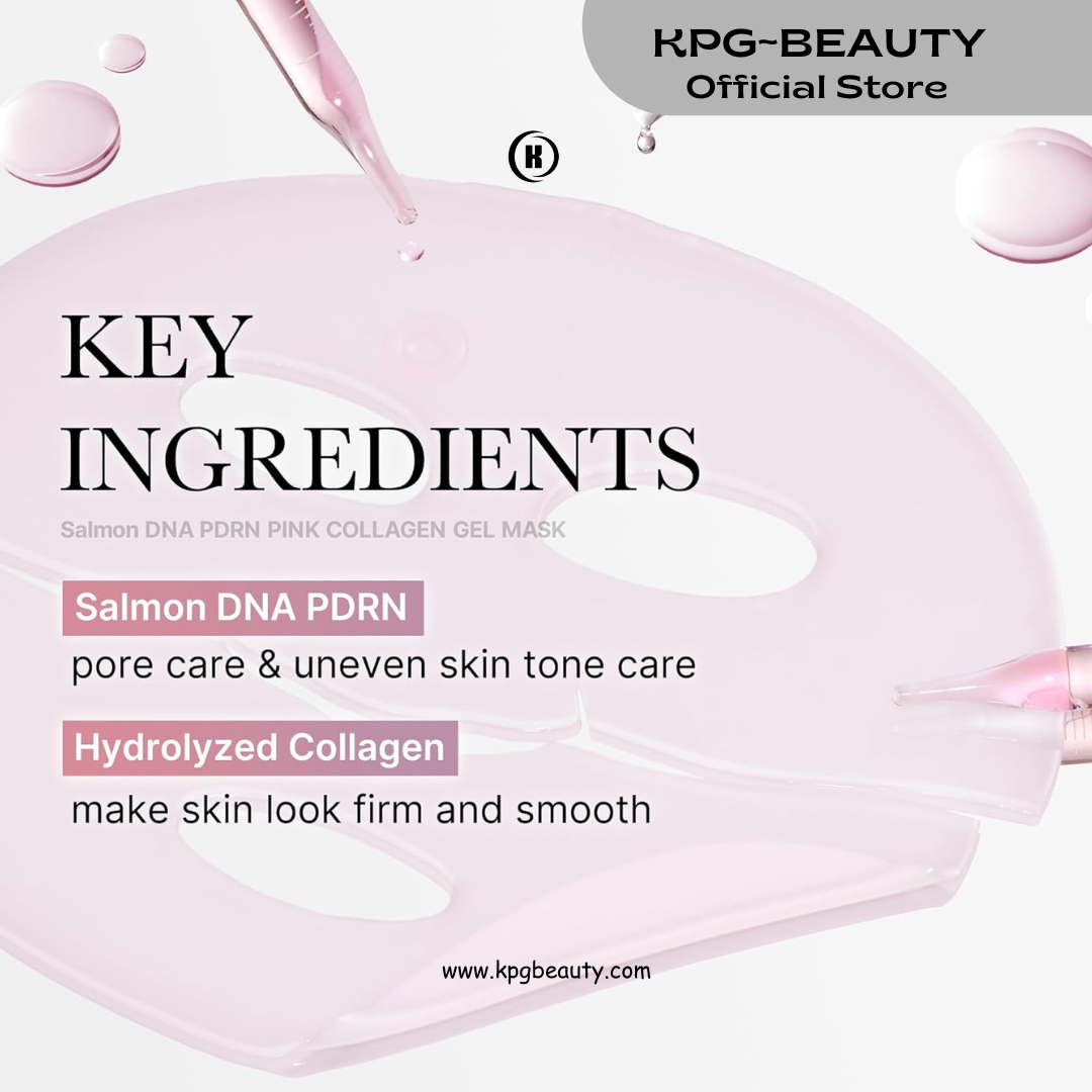 Medicube All Day Glass Glow Skin Duo: Collagen Overnight Wrapping Peel Off Facial Mask Pack and Salmon DNA PDRN pink collagen jelly gel mask 1 EA EACH KPG BEAUTY