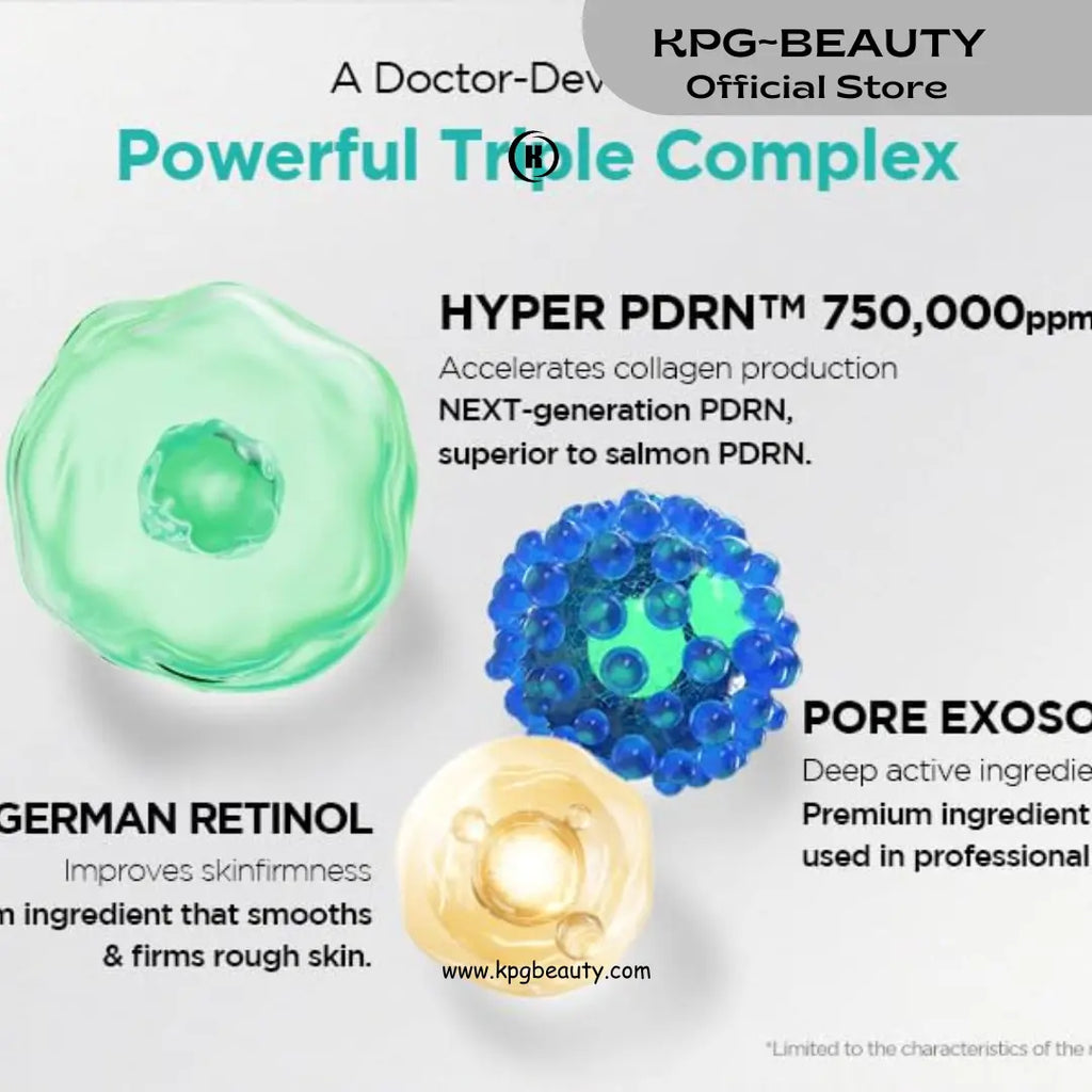 Dr.nineteen ReDRN Exosome AmpouleㅣBiome PDRN 750,000ppm + Retinol + ExosomeㅣFace Serum for Pore Tightening & FirminG 2 EA KPG BEAUTY Dr.nineteen