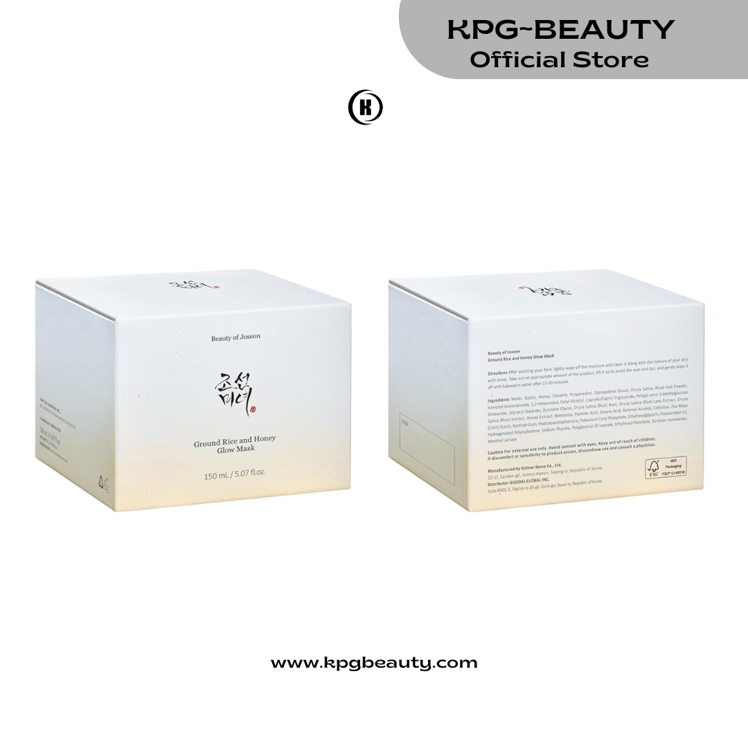[Beauty of Joseon] Ground Rice and Honey Glow Mask (150ml) | Wash-off Face Mask for Dry and Sensitive Skin, Pore and Sebum Care, Pore Cleansing