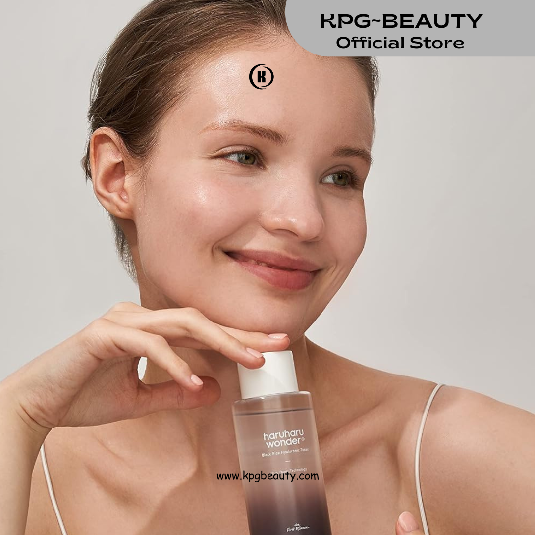 haruharu Wonder, Black Rice Hyaluronic Toner, 150 ml  Deep Hydration, Glass Skin, Korean Skincare, Vegan, Cruelty-Free
