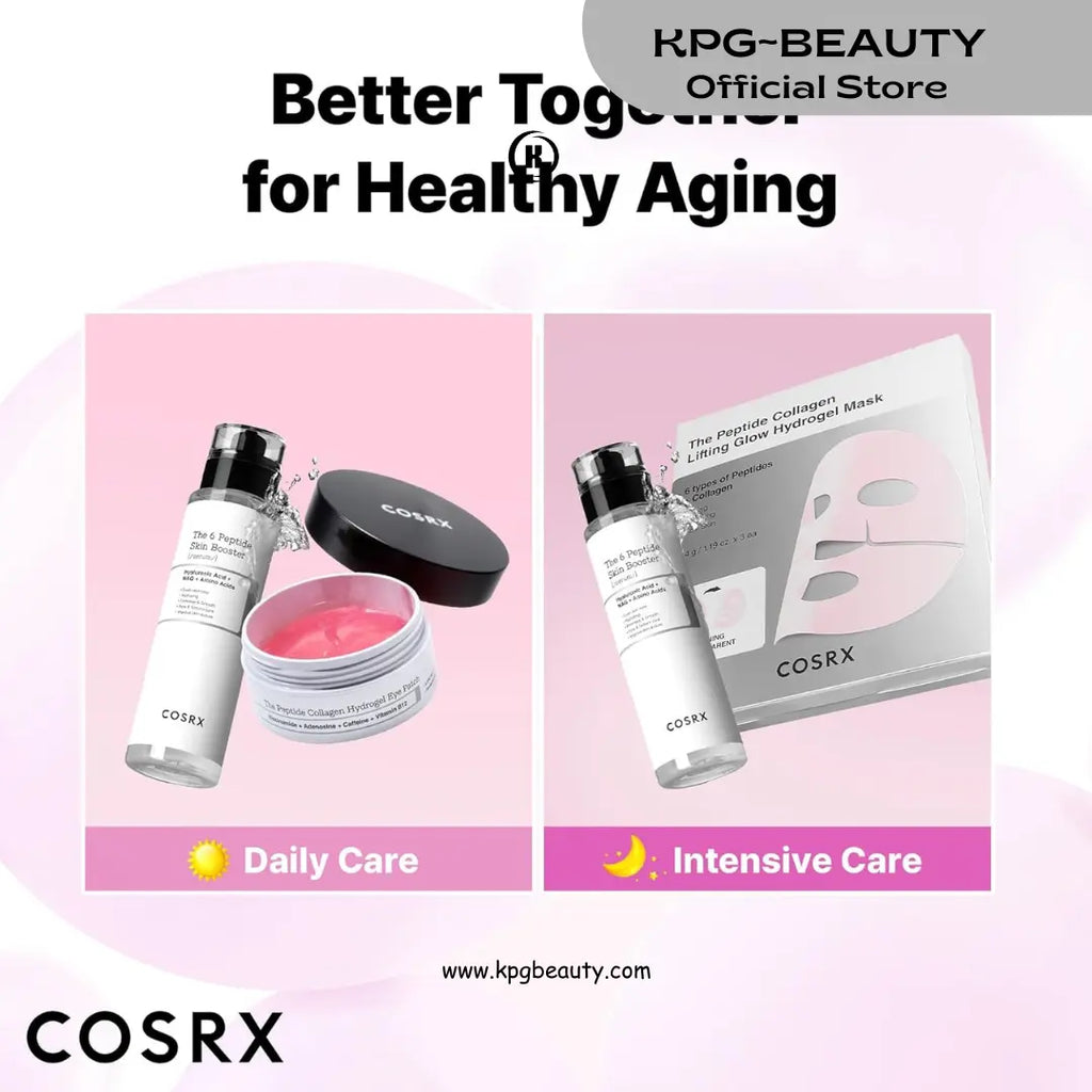 COSRX 6X Peptide Collagen Booster Toner Serum with Copper Peptides, Niacinamide , Korean Skin Care, 150mL/5.07 Fl.Oz KPG BEAUTY COSRX
