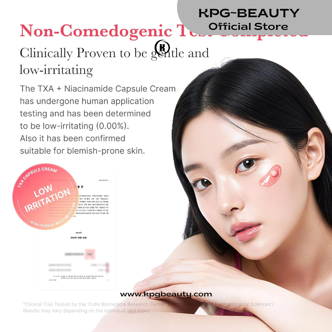 medicube TXA+Niacinamide Capsule Cream | Dual Radiance Moisturizer, Ideal for Use After Spot Care | For Uneven Skin Tone, Texture & Hydration | 99% Pure Tranexamic Acid | Korean Skincare 55 Grams