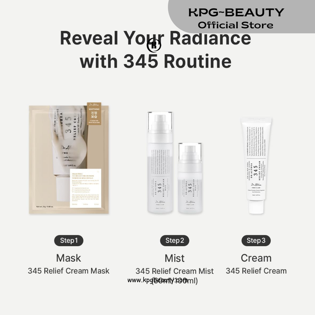 Dr.Althea 345 Relief Cream Mist | Hydrating & Soothing Facial Mist KPG BEAUTY Dr Althea