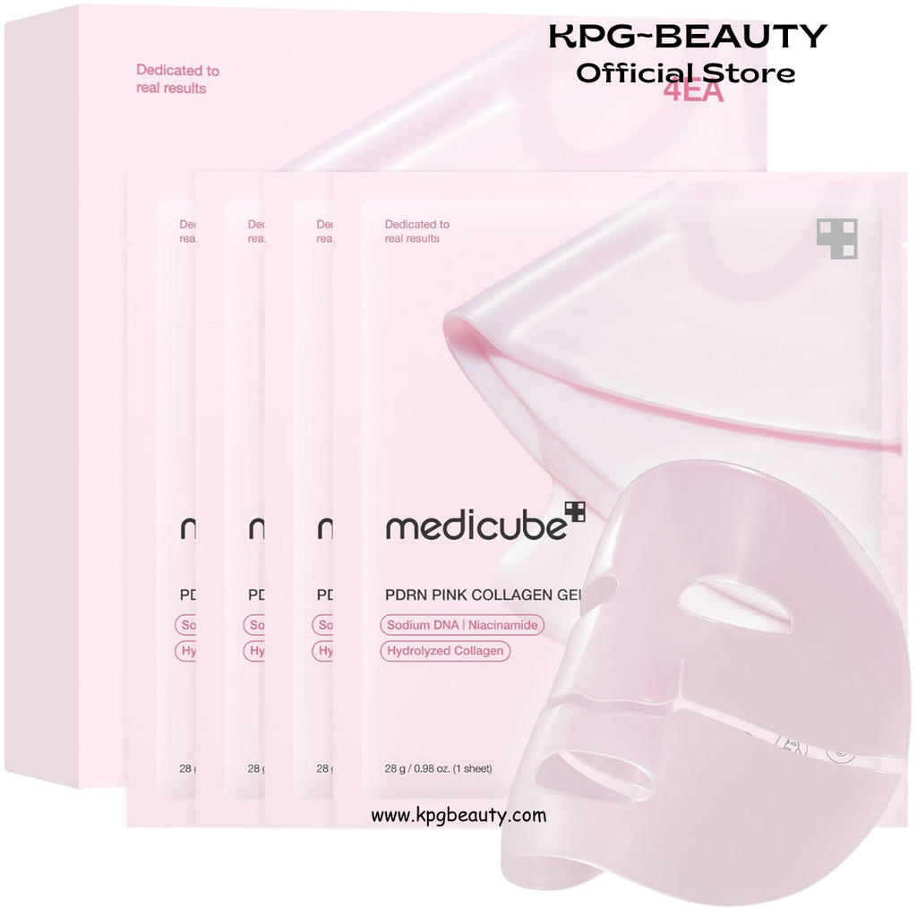 medicube Jelly Gel Mask Salmon DNA PDRN Pink Collagen Glass Glow Care KPG BEAUTY Medicube
