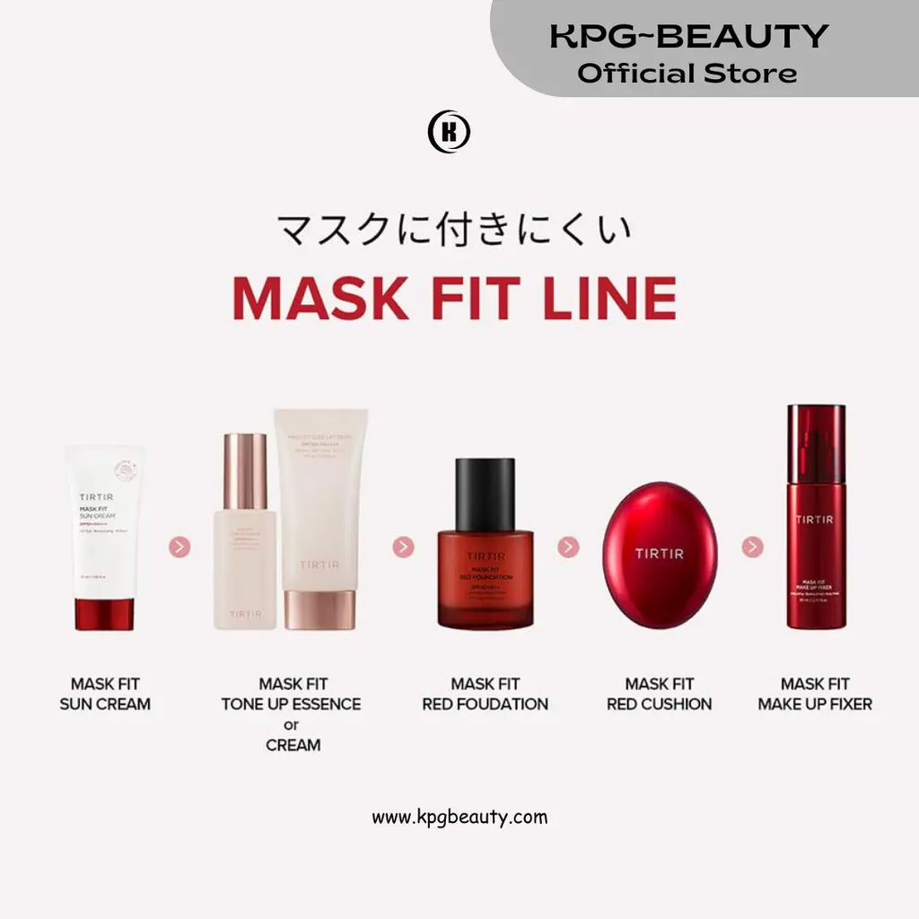TIRTIR Mask Fit Make-up Fixer | 24H Transfer-Resistant Lightweight Non-Greasy Makeup Setting Spray 80 GRAMS KPG BEAUTY TIRTIR