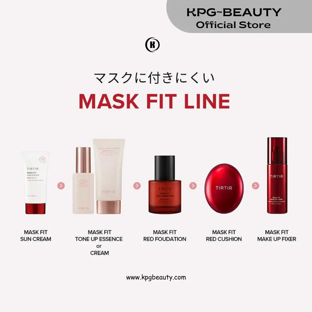 TIRTIR Mask Fit Make-up Fixer | 24H Transfer-Resistant Lightweight Non-Greasy Makeup Setting Spray 80 GRAMS KPG BEAUTY TIRTIR