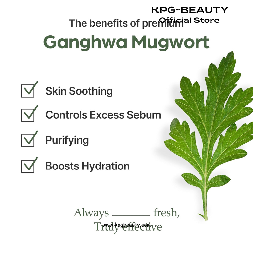 I'm from Mugwort Mask, Wash-Off Calming Face Mask with Mugwort Extract, Cooling & Soothing Care for Sensitive Skin, Korean Skincare IAM FROM