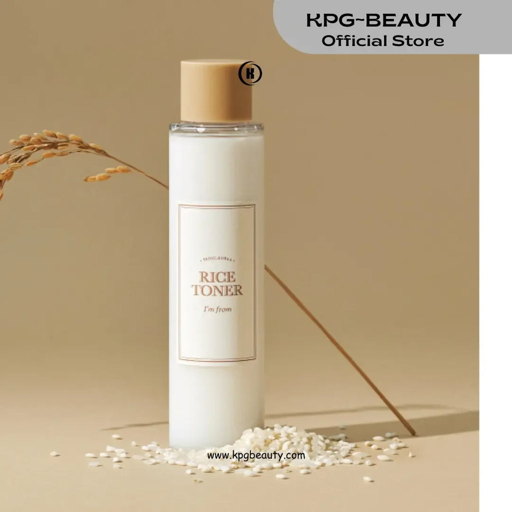 I'm from Rice Toner, Milky Toner for Glowing Skin, Korean Rice, Glow Essence with Niacinamide 150 ML KPG BEAUTY - KPGBEAUTY