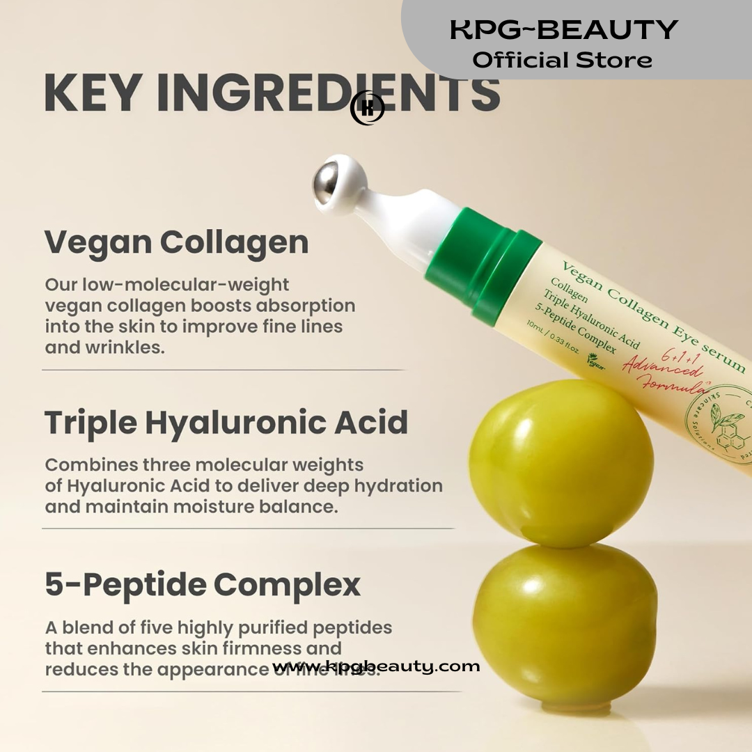 AXIS-Y Glass Skin Duo Set - Dark Spot Correcting Glow Serum & Vegan Collagen Eye Serum - Amazon Exclusive Korean Skin Care Kit - Radiance Boost, Reduce Fine Lines & Deep Moisturization for Face & Eyes