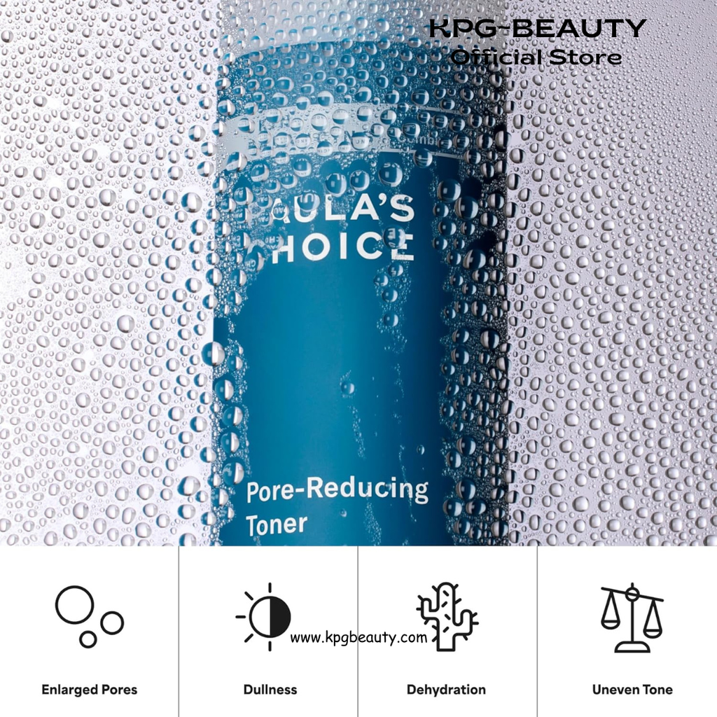 Paula's Choice SKIN BALANCING Pore-Reducing Face Toner with Niacinamide, for Oily Skin & Combination, Minimizes Large Pores, Controls Oil & Shine, Hydrates & Replenishes, Fragrance-Free 190ml Paula’s Choice