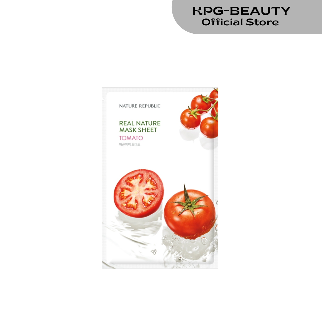 Nature Republic Real Nature Tomato Sheet Mask 23ml KPG BEAUTY Nature Republic