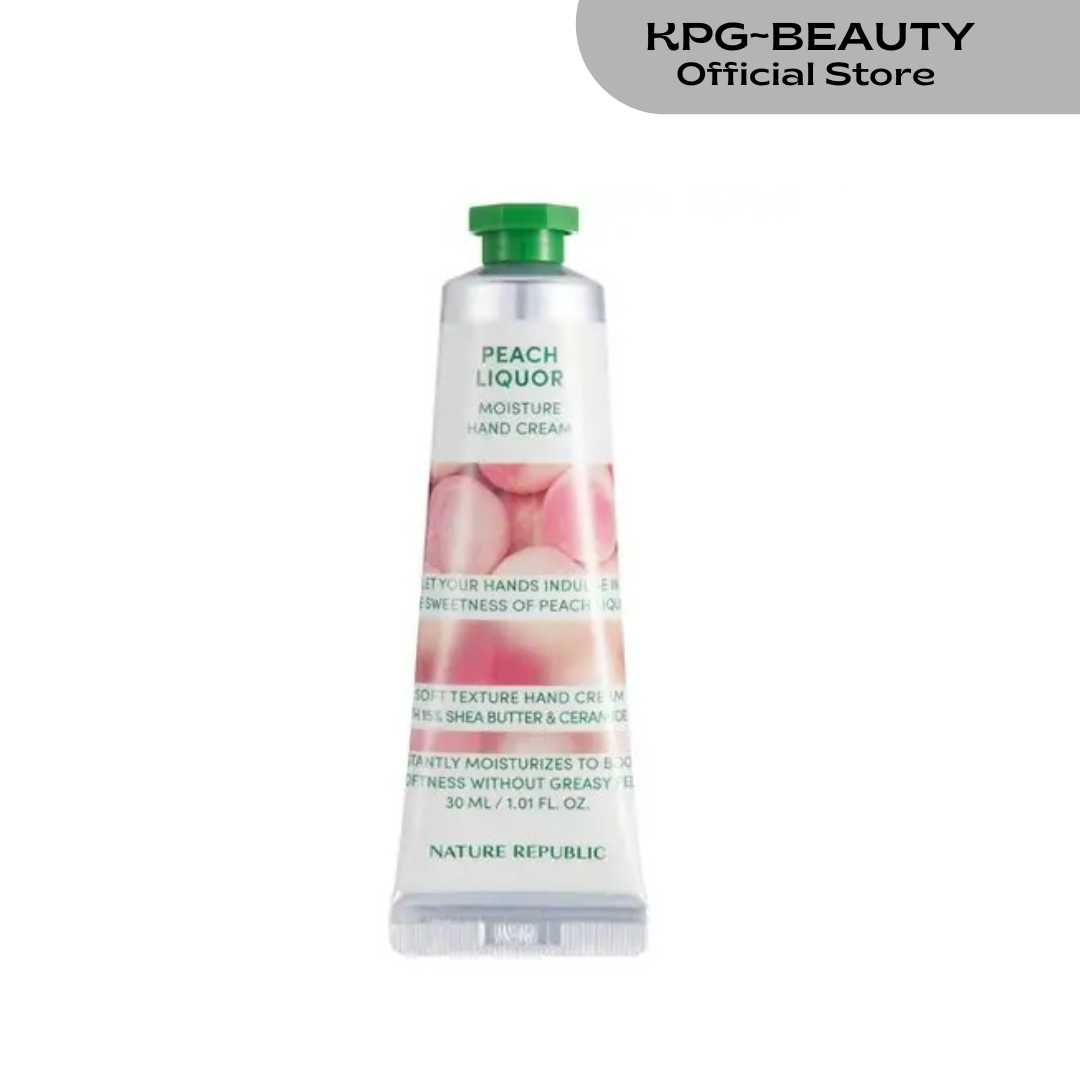 Nature Republic HAND & NATURE Peach Liquor Hand Cream 30ml Nature Republic