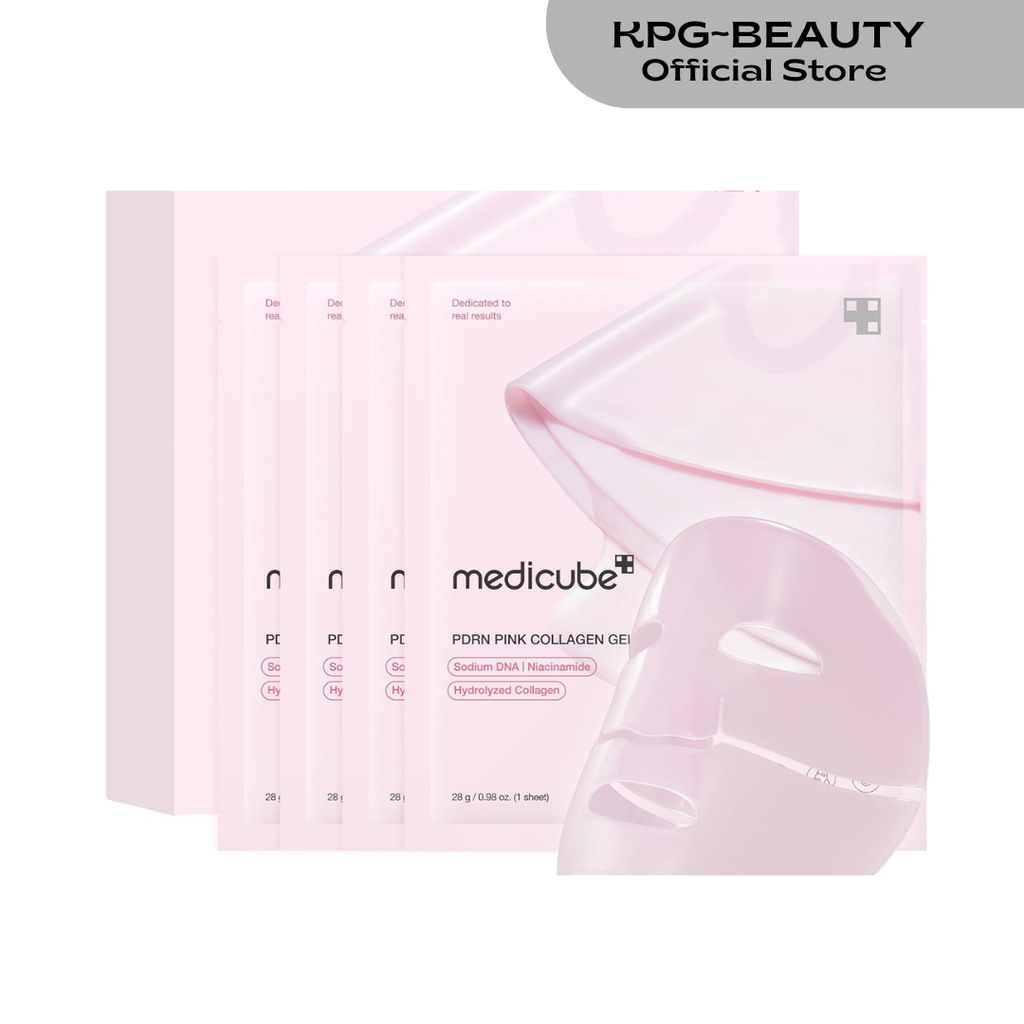 medicube Jelly Gel Mask Salmon DNA PDRN Pink Collagen Glass Glow Care (1 Pcs) KPG BEAUTY Medicube