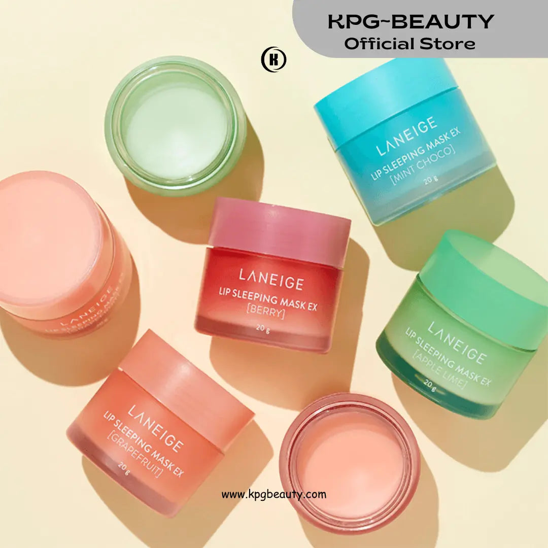 LANEIGE Lip Sleeping Mask: Nourish, Hydrate, Vitamin C, Murumuru & Shea Butter, Antioxidants, Flaky, Dry Lips 6 GRAMS KPG BEAUTY LANEIGE