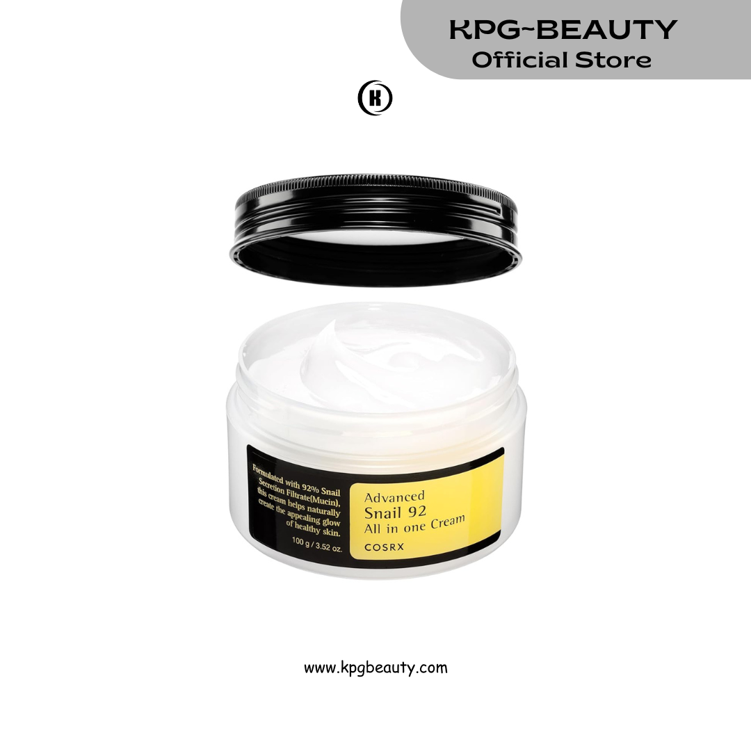 COSRX Advanced Snail 92 All In One Cream Deep Hydration & Skin Repair KPG BEAUTY COSRX