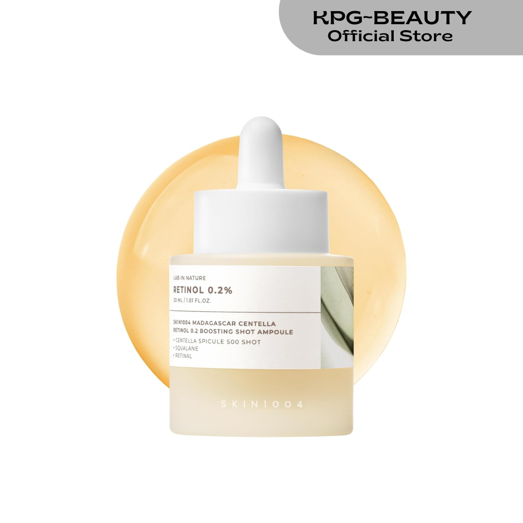 SKIN1004 Retinol 0.2% Boosting Shot Ampoule | Anti-Aging & Skin Renewal 30ml KPG BEAUTY SKIN1004