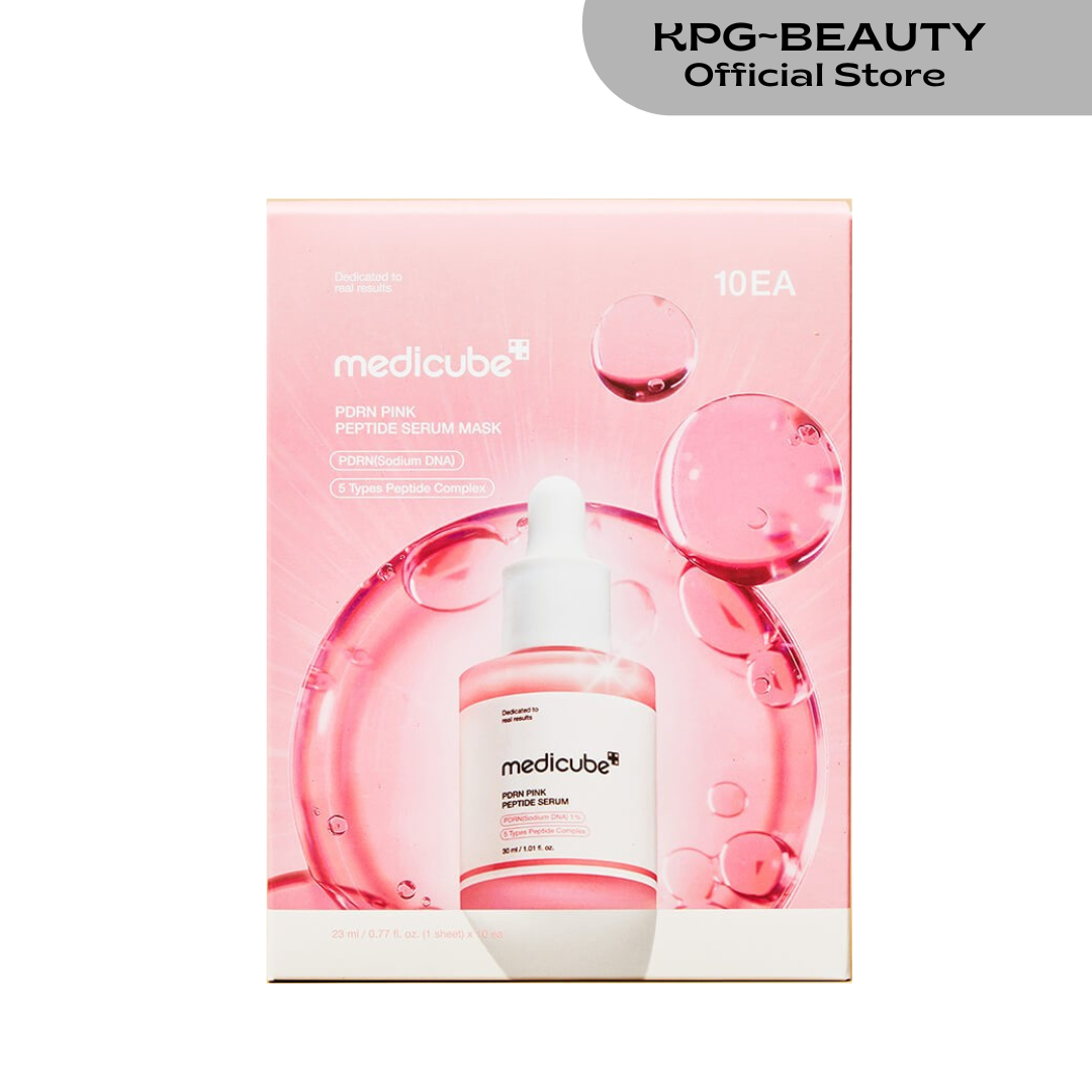 Medicube PDRN Pink Peptide Serum Mask in Nepal | KPG BEAUTY