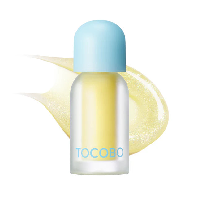 TOCOBO Juicy Berry Plumping Lip Oil 01 Chill Red – Korean Vegan Hydrating Lip Oil with Plant Oils for High Shine Gloss - Non Sticky Formula for All Skin Tones
