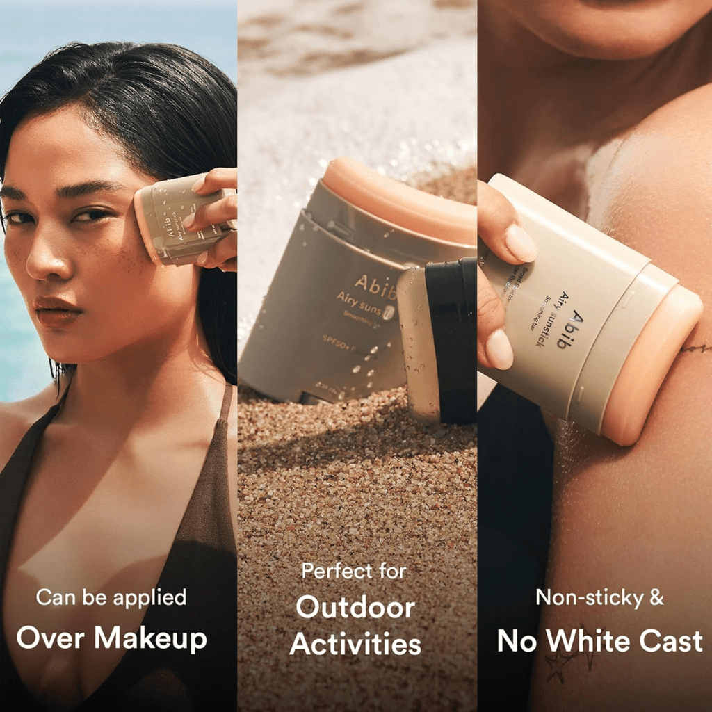 Abib Airy Sunstick Protection Bar SPF50+ PA++++ 23g KPG BEAUTYABIB