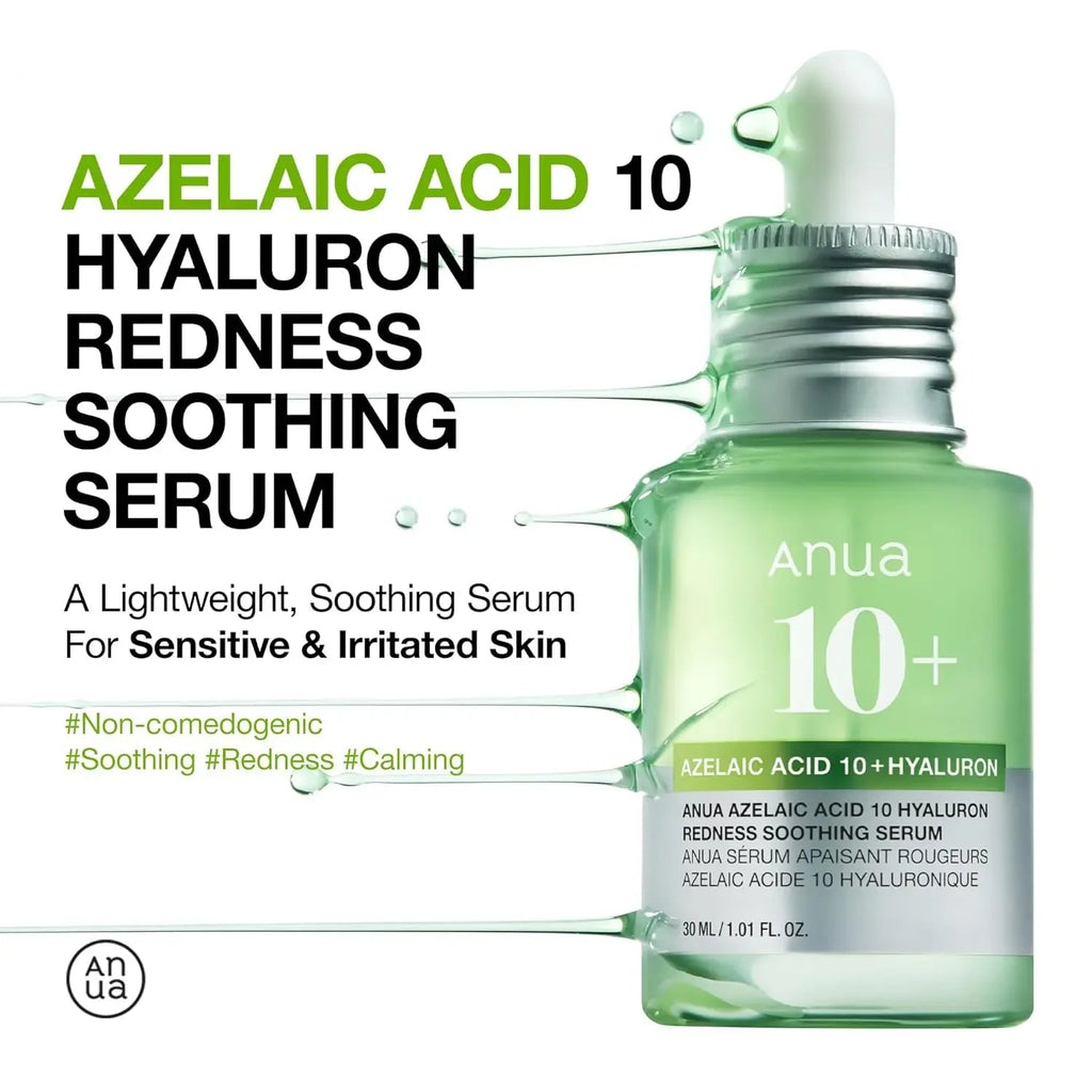Anua Azelaic Acid 10 Hyaluron Redness Soothing SerumAnua