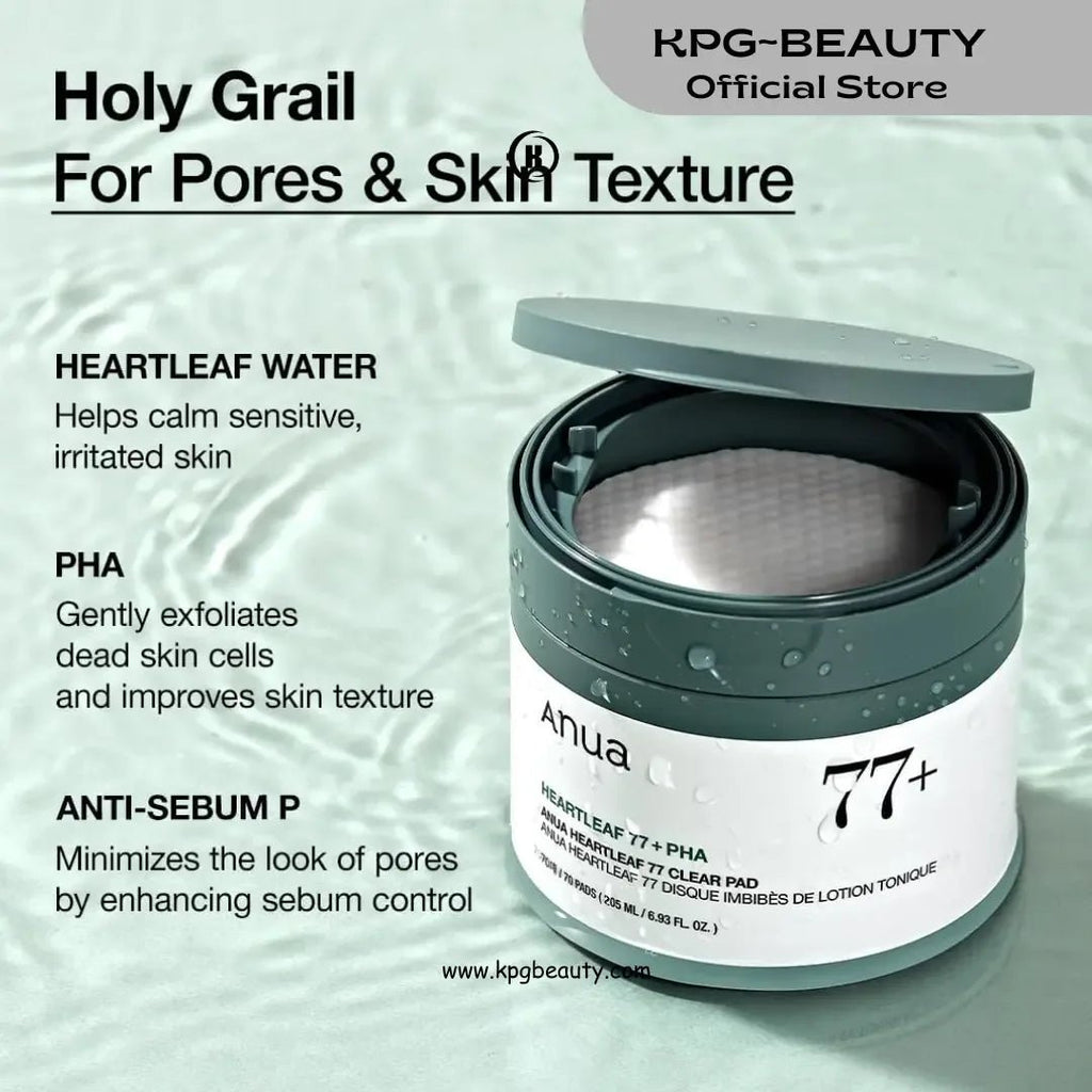 ANUA Heartleaf 77 Toner Pad: The Key to Glass Skin.