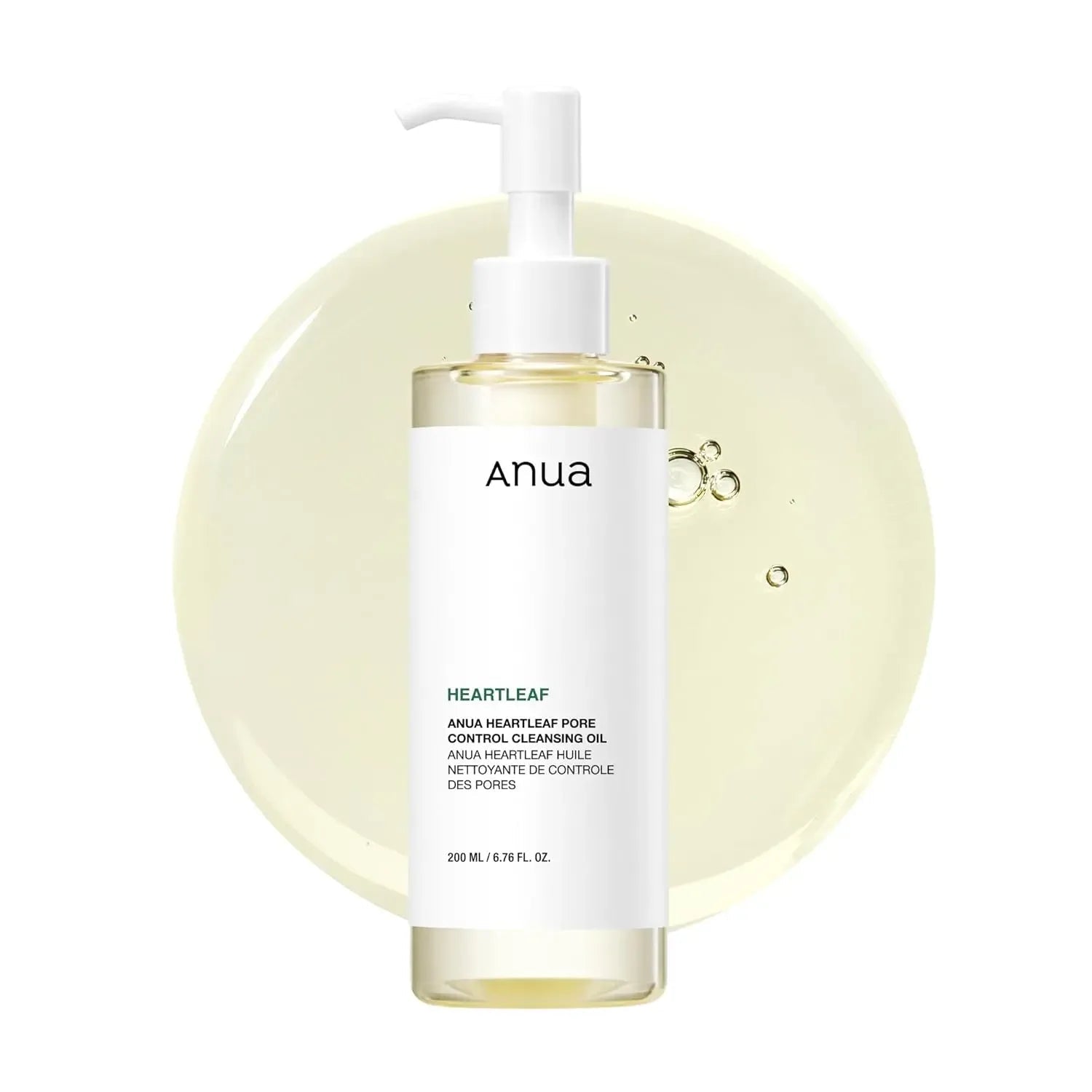 Anua Heartleaf Pore Control anua Cleansing Oil, Oil Cleanser for Face,KPGBEAUTY