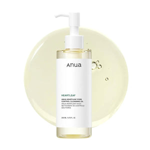 Anua Heartleaf Pore Control anua Cleansing Oil, Oil Cleanser for Face,KPGBEAUTY