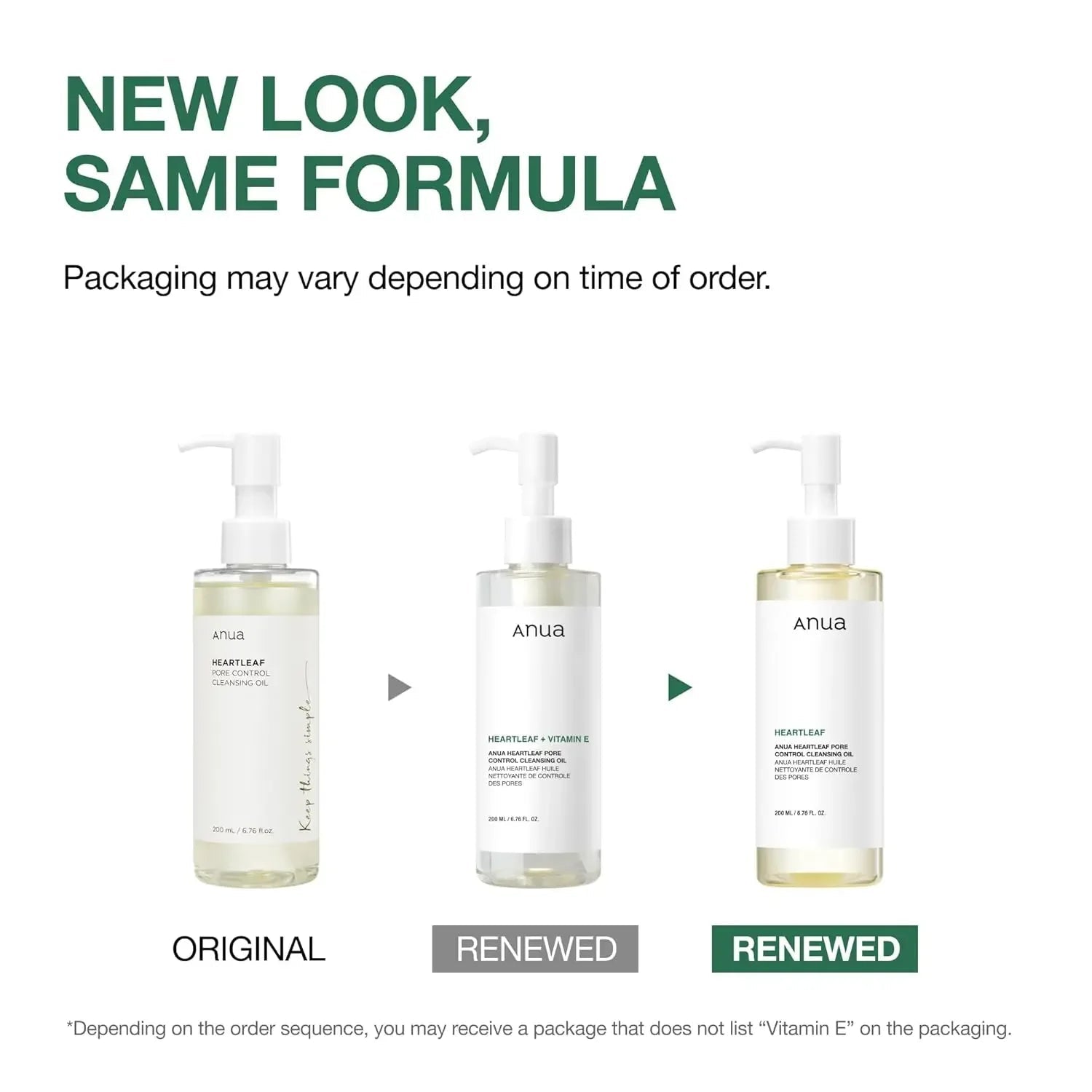 Anua Heartleaf Pore Control anua Cleansing Oil, Oil Cleanser for Face, KPGBEAUTY