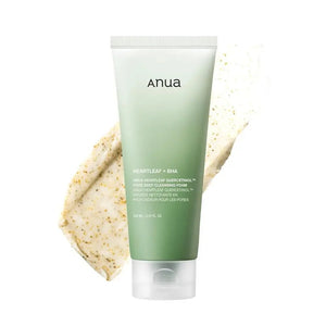ANUA Heartleaf Quercetinol Pore Deep Cleansing Foam Gentle Daily Cleanser KPG BEAUTYAnua