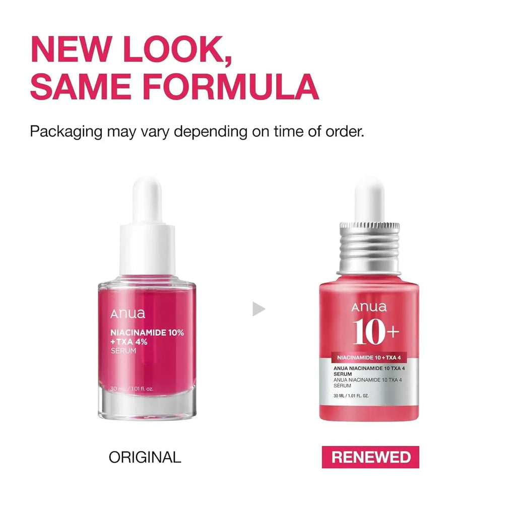 ANUA Niacinamide 10 + TXA 4 Serum, Hyaluronic Acid, Tranexamic acid,KPGBEAUTY