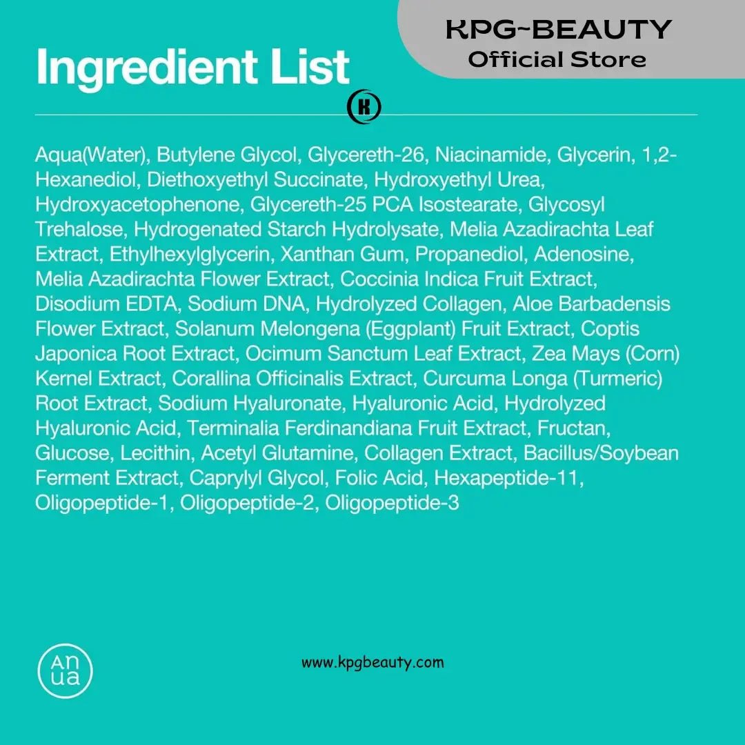 Anua PDRN 100 Hyaluronic Acid Glow Pad.