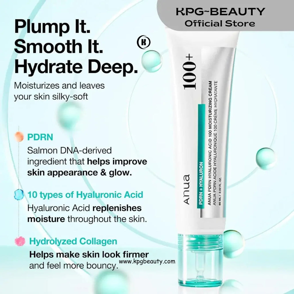 ANUA PDRN Hyaluronic Acid Moisturizing CreamAnua