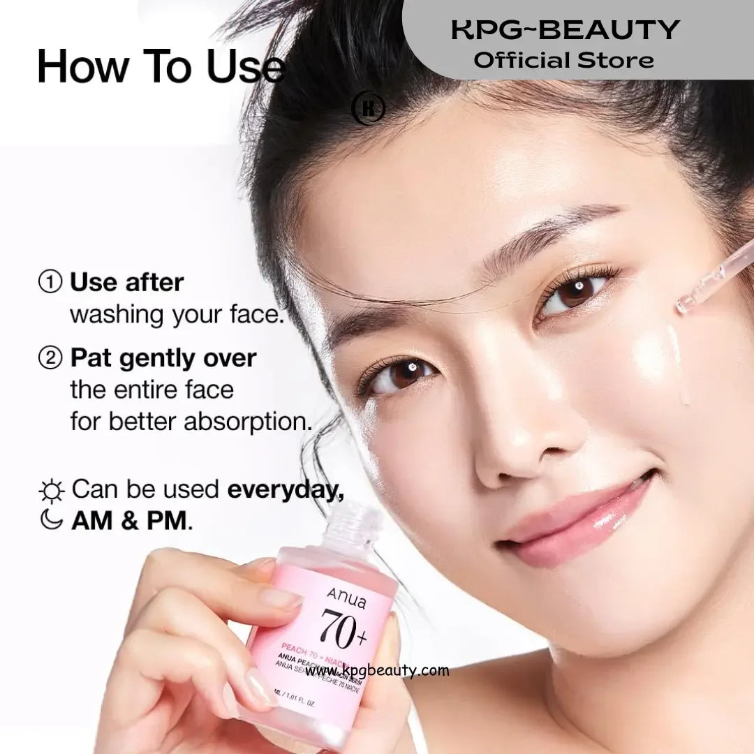 ANUA Peach 70% Niacinamide Serumanua