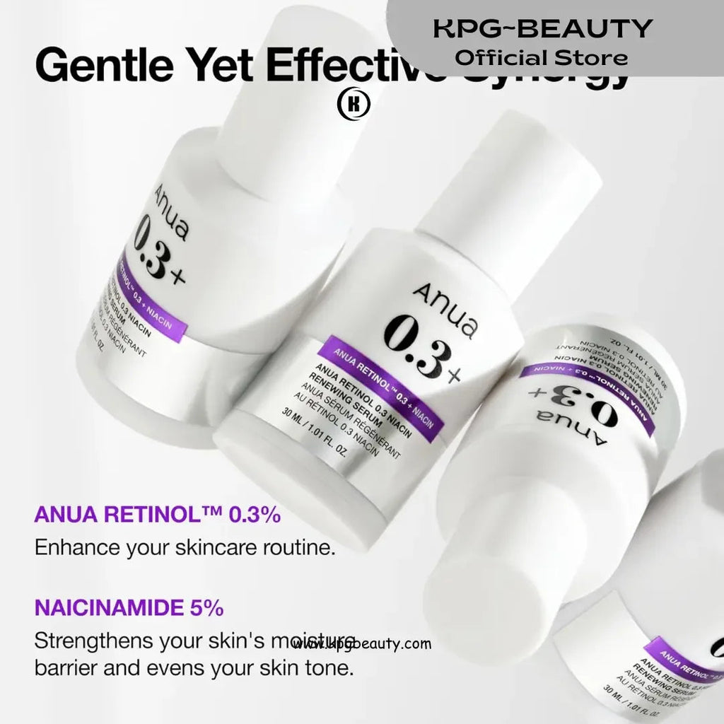 Anua Retinol Serum - Gentle Anti Aging Solution with Niacinamide KPG BEAUTYAnua